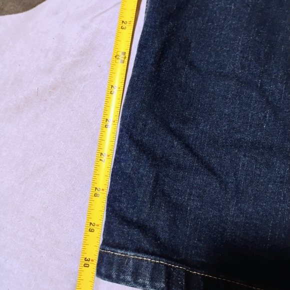 Women's Classic Blue Straight Jeans - Picture 11 of 11